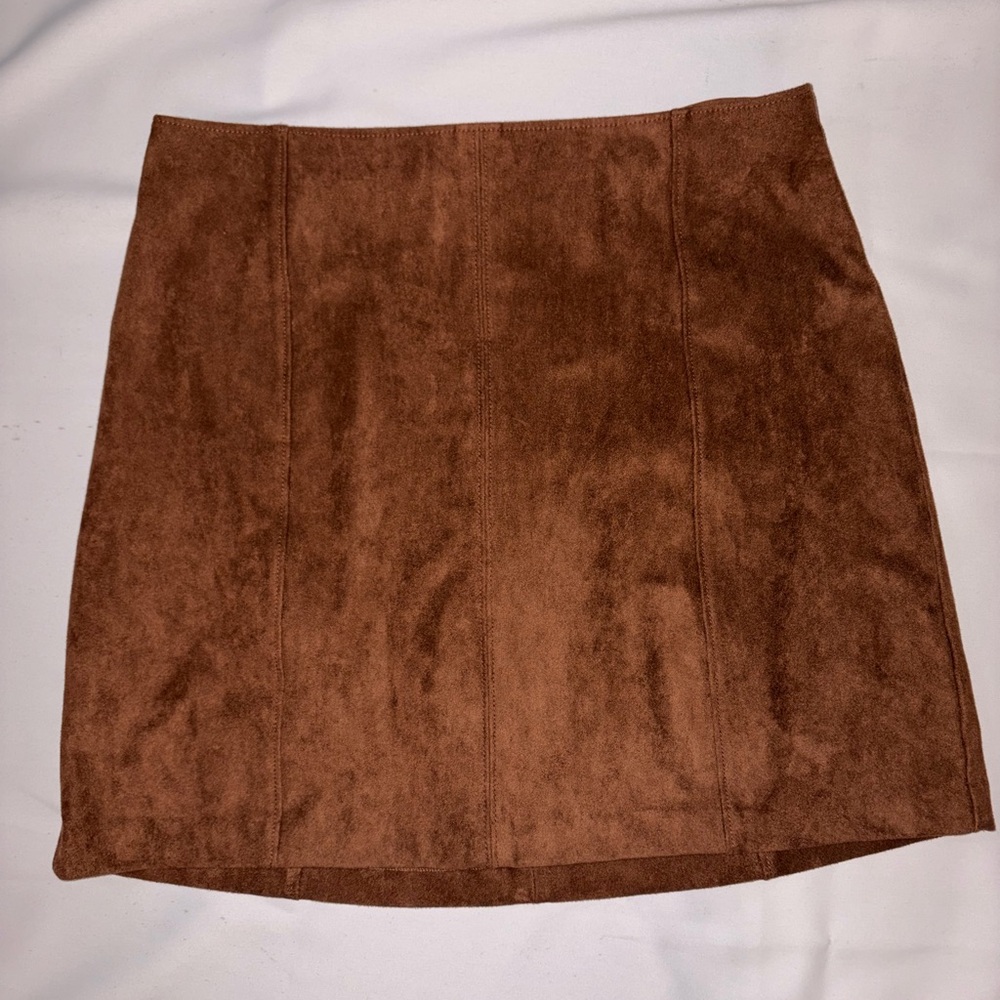 Abercrombie & Fitch Rich Brown Mini Skirt